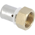Ecrou tournant à sertir 1/2 PER 10x12 Raccord SERTIpress type radial