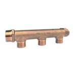 DISTØ22 Entrée M3/4- F1/2'';Sortie F3/4'';Entraxe 50mm;4 Piquages nus M1/2''