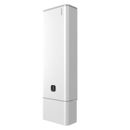 Chauffe-eau électrique Linéo vertical mural multiposition blanc 80L