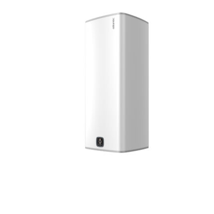 Chauffe-eau électrique - Linéo vertical mural carré blanc 150L - livré avec 2 raccords diélectriques 3/4''