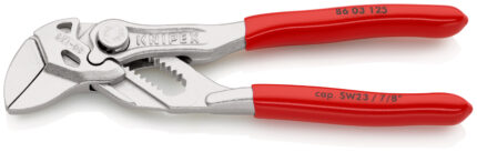 PINCE CLE 125MM CHROMEE GAINEE PVC