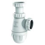 Siphon lavabo plastique, réglable 48/103mm, entrée 1''1/4, sortie Ø32mm