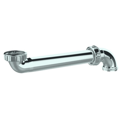 Tubulure gain d'espace lavabo, entraxe de 95 à 260mm, entrée et sortie 11/4