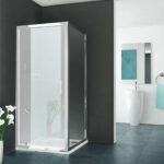 Paroi fixe EQUI EIFIX L80 1.9M argent poli v.clair clean